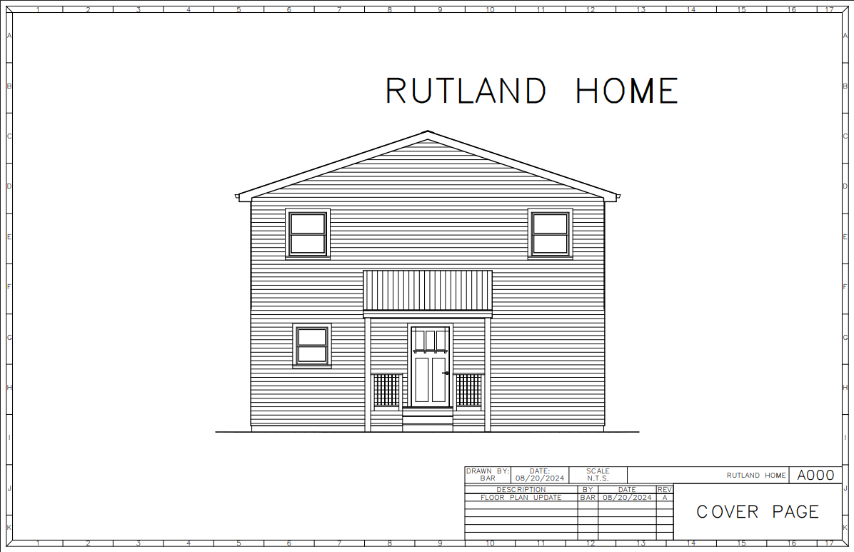 House plans sheet 0