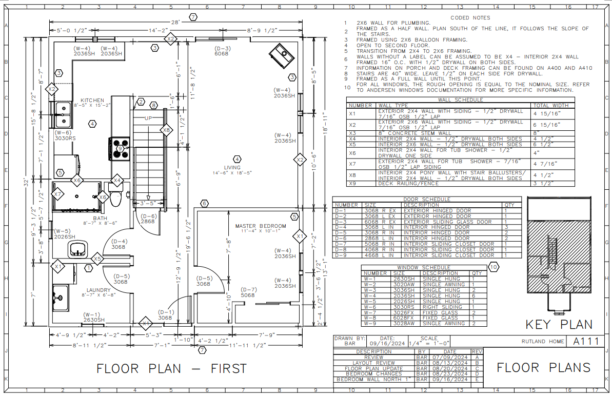 House plans sheet 2
